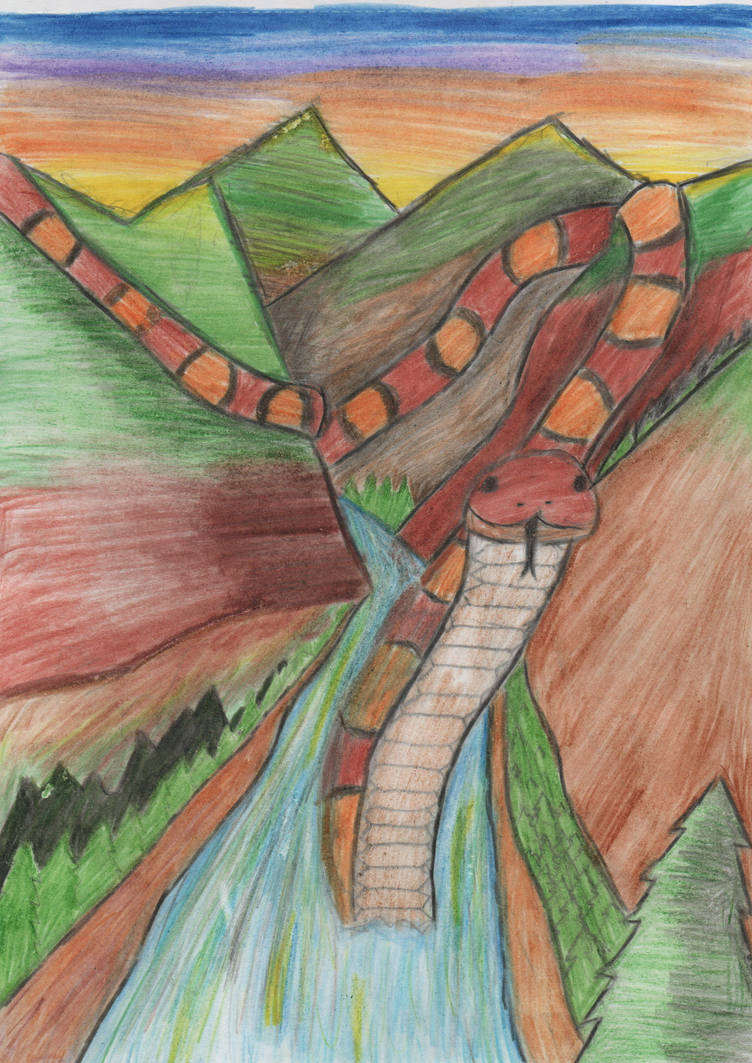 Very very big snake by DianaDyz on DeviantArt