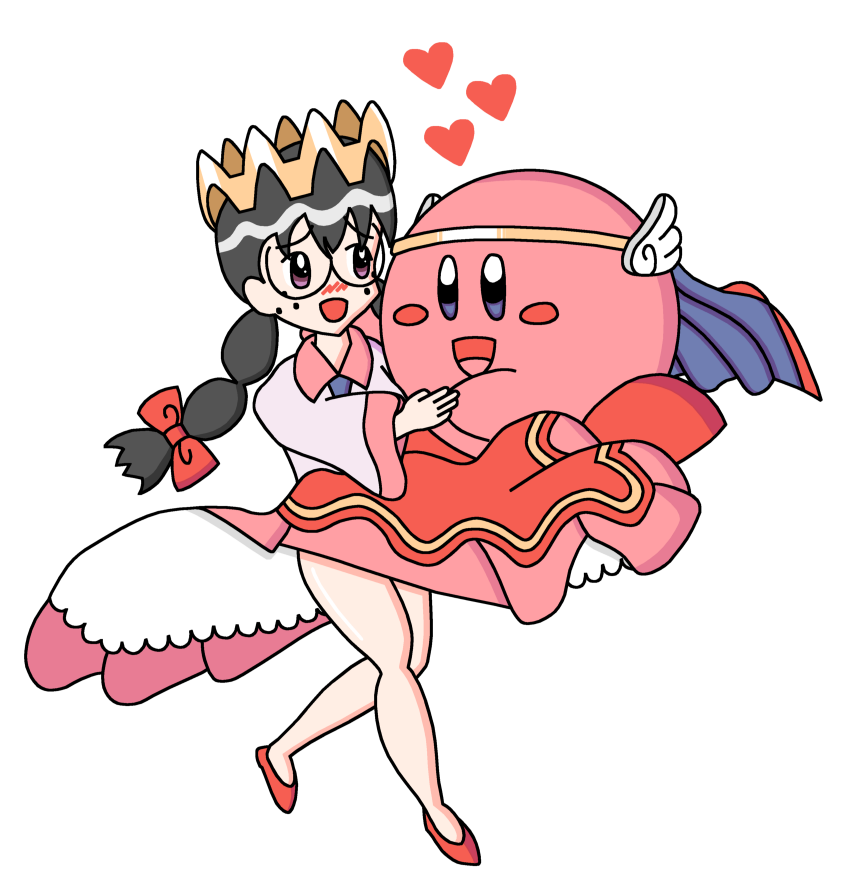 Kirby and Queen Ripple - Floating Hearts (2021) by Myst-Knight-Reborn ...