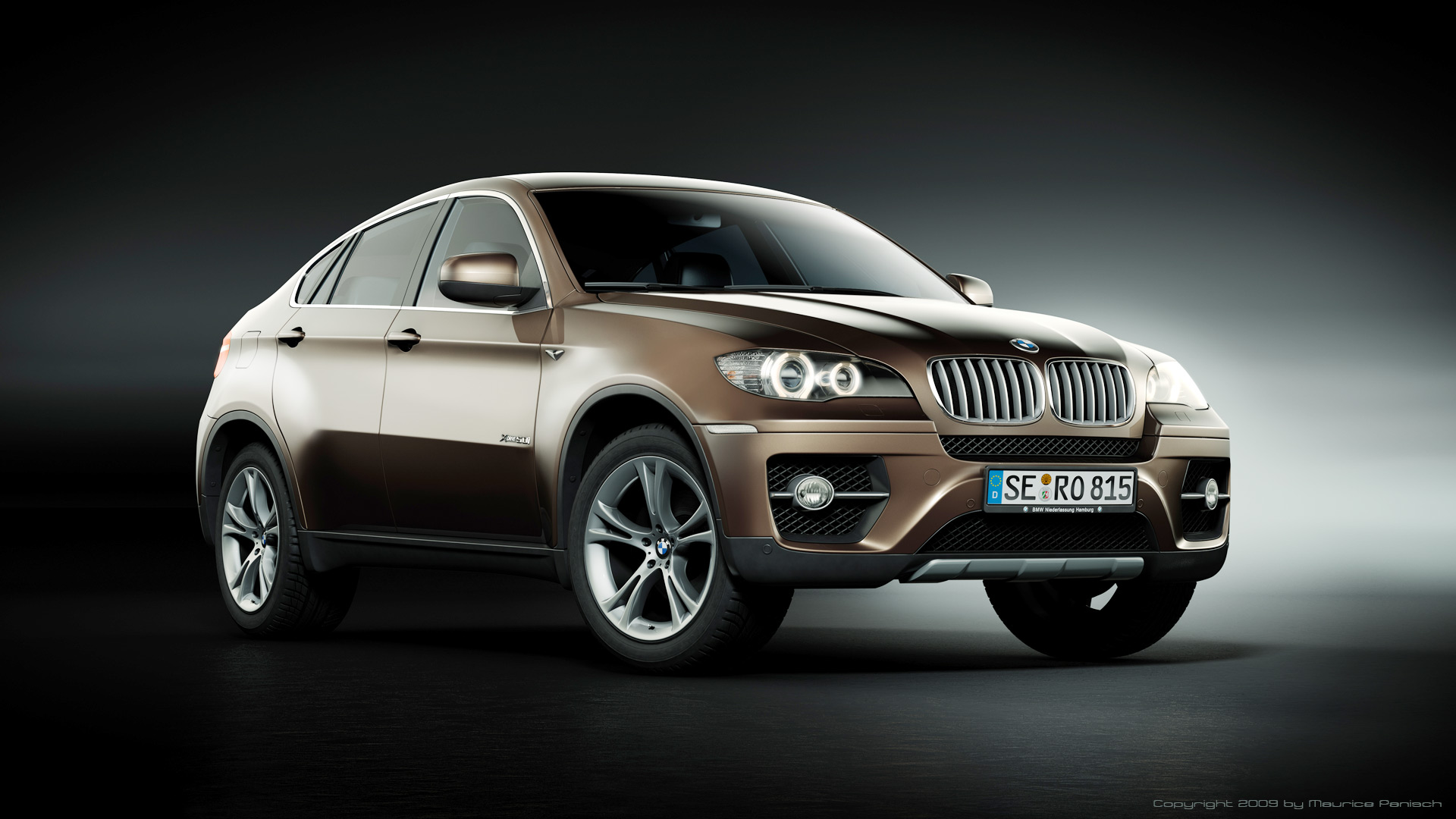 BMW X6 Chocolate Studio Shot