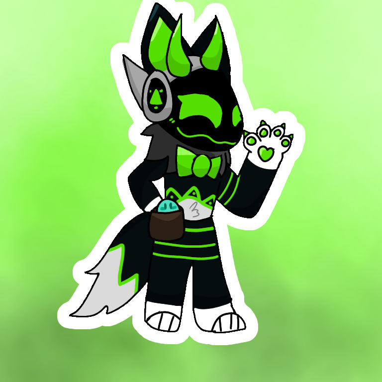 The green protogen by TheSticha on DeviantArt