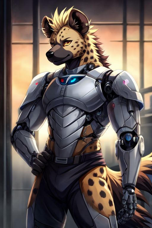 Hyena Operator Cyber Hyena No.2 by ElijahHyena on DeviantArt