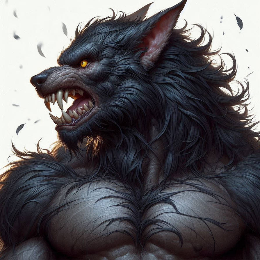 Angry Werewolf by ElijahHyena on DeviantArt