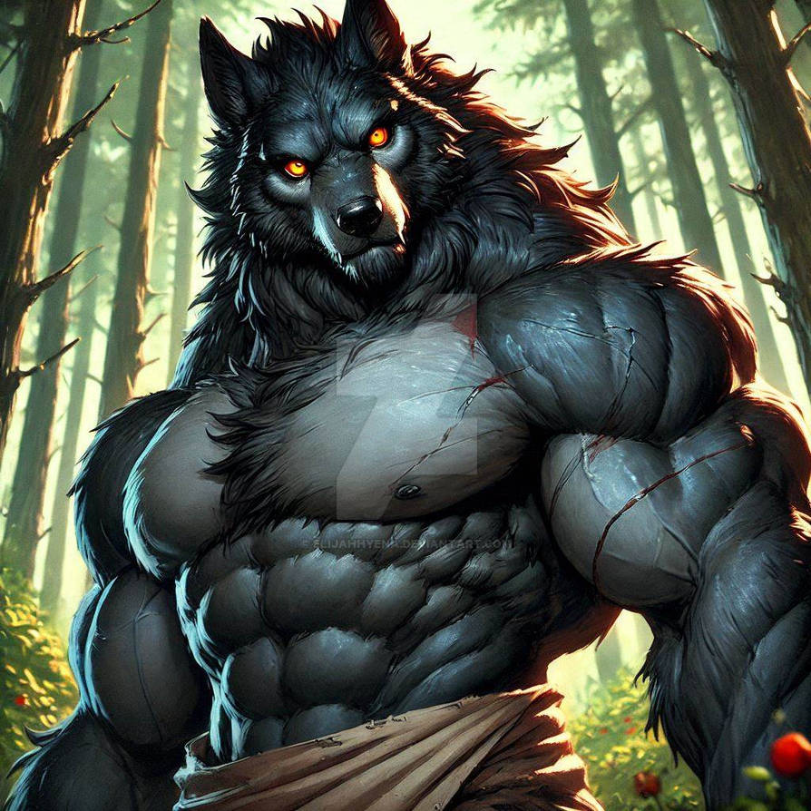 Deviantart Pythos Werewolf Werewolf by ElijahHyena on DeviantArt