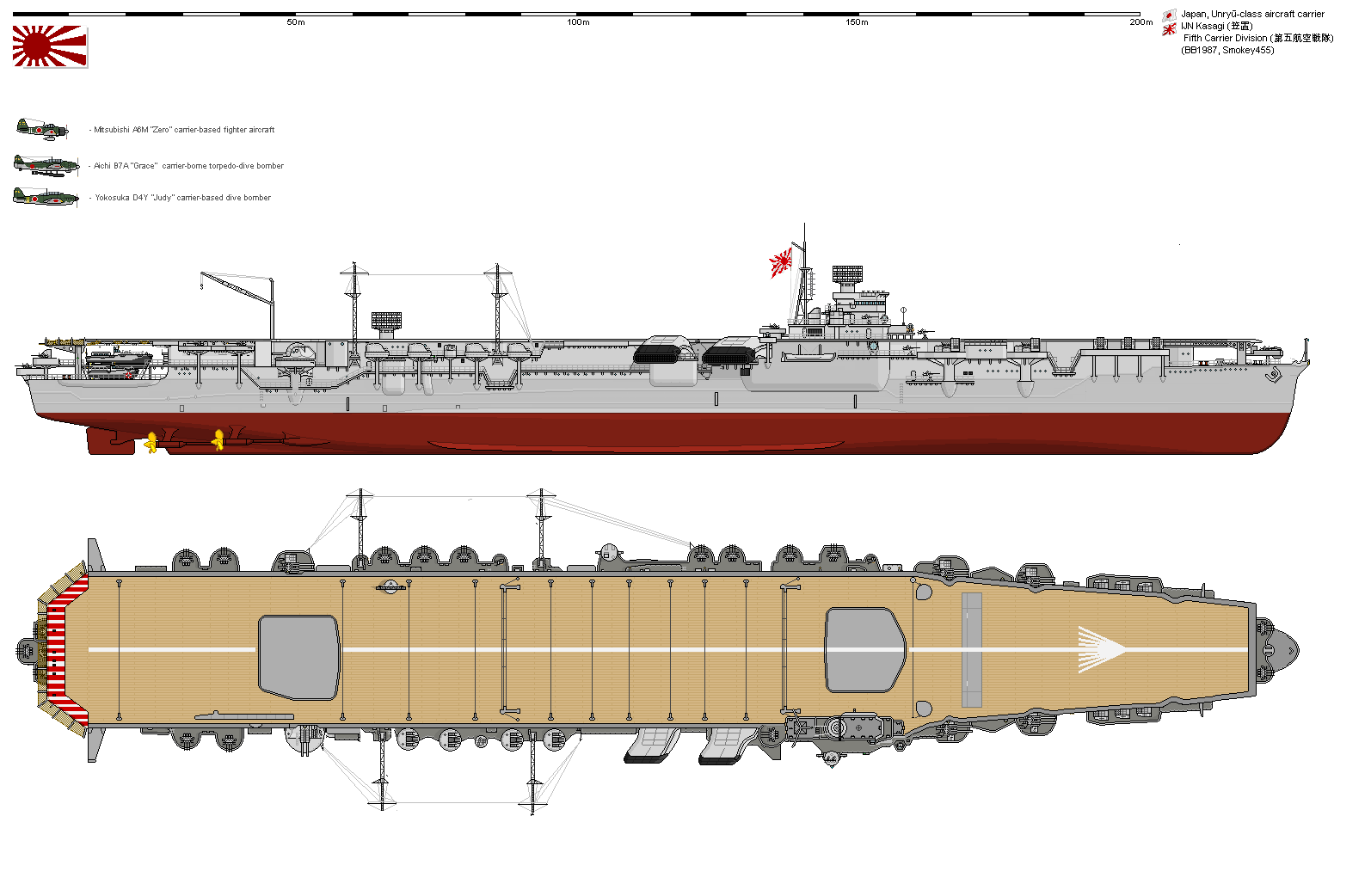 Unryu Class Unryu class aircraft carrier by smokey445 on DeviantArt