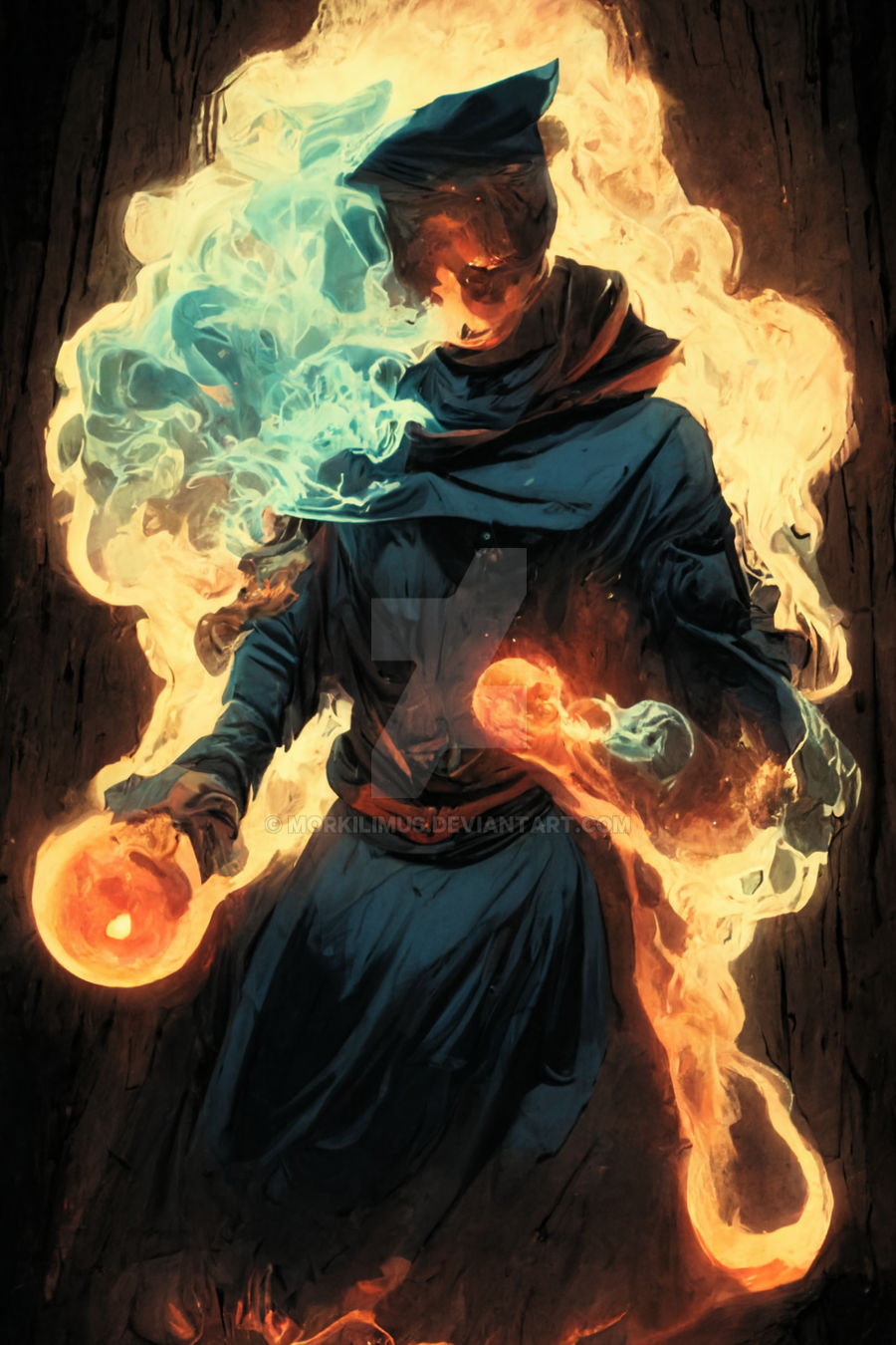 Pyromancer by Morkilimus on DeviantArt