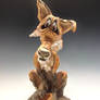 Lionel the Fox - Ceramic Sculpture (1)