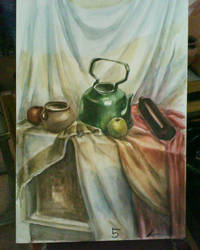 watercolor still life