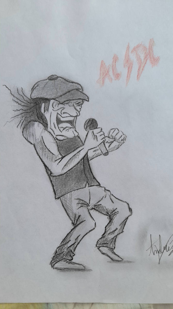 Brian Johnson - AC/DC by andres-andraws on DeviantArt