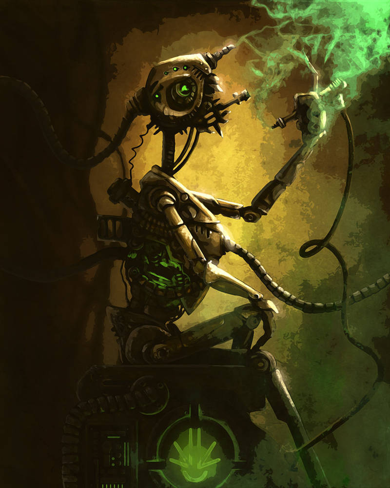 Smoking-robot by zstring on DeviantArt