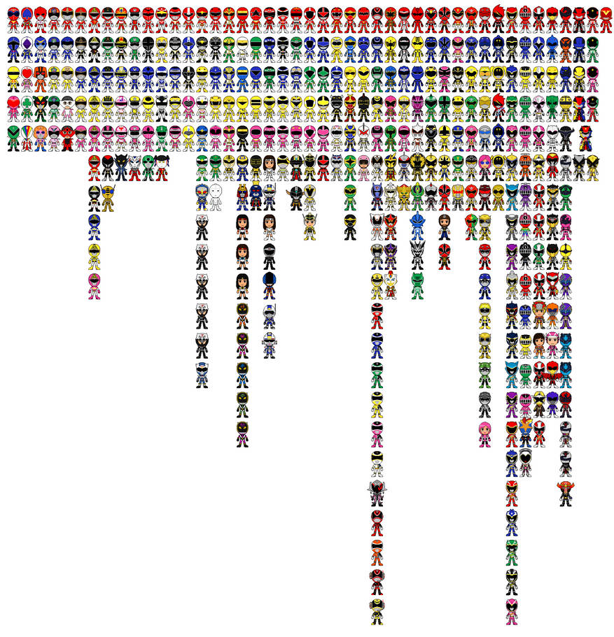 All Super Sentai by captainsentai on DeviantArt