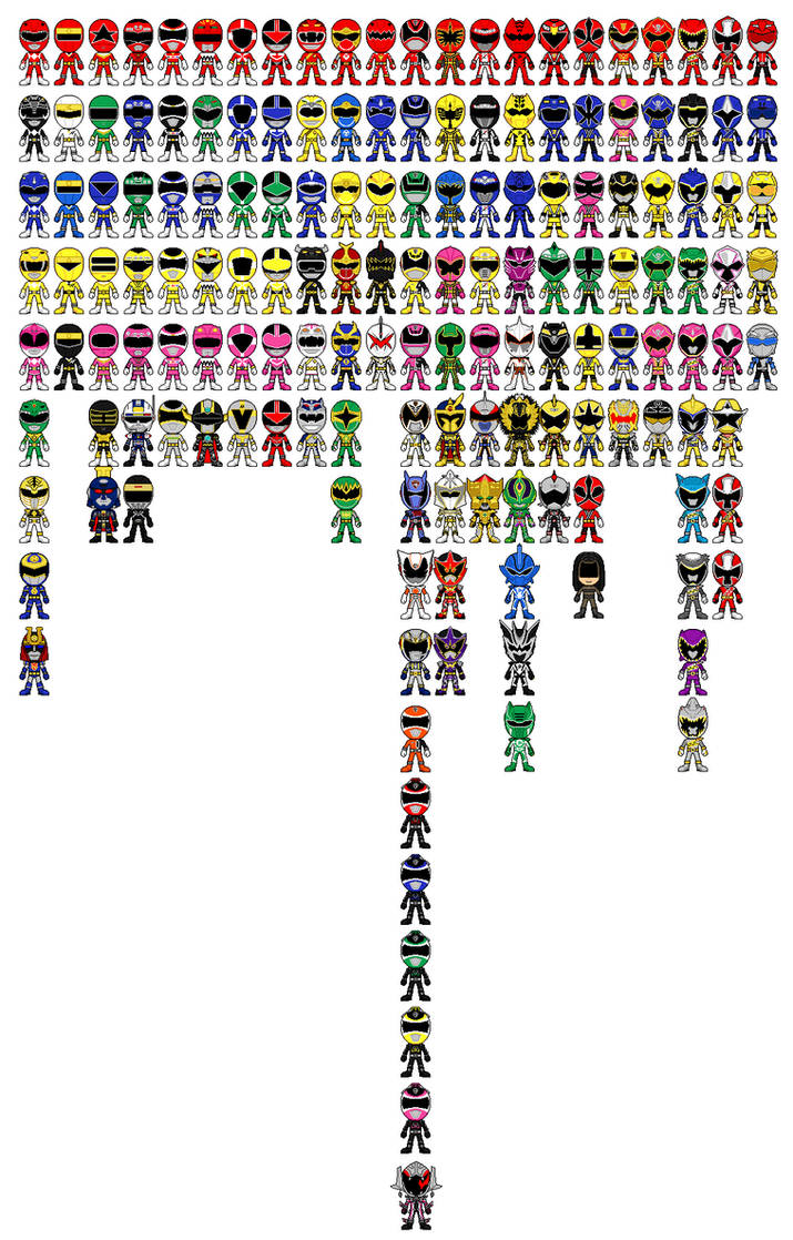 All Power Ranger by captainsentai on DeviantArt