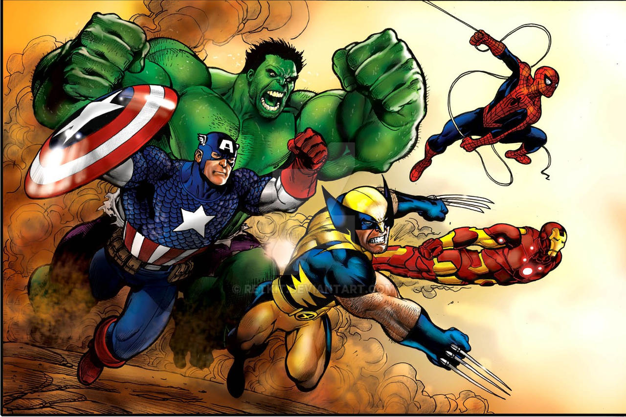 Retkit MARVEL by retkit on DeviantArt