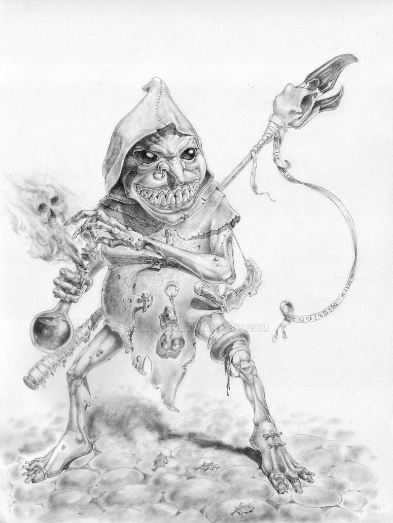 Gobblin Sorcerer by Gollorr Gobblin Sorcerer by Gollorr