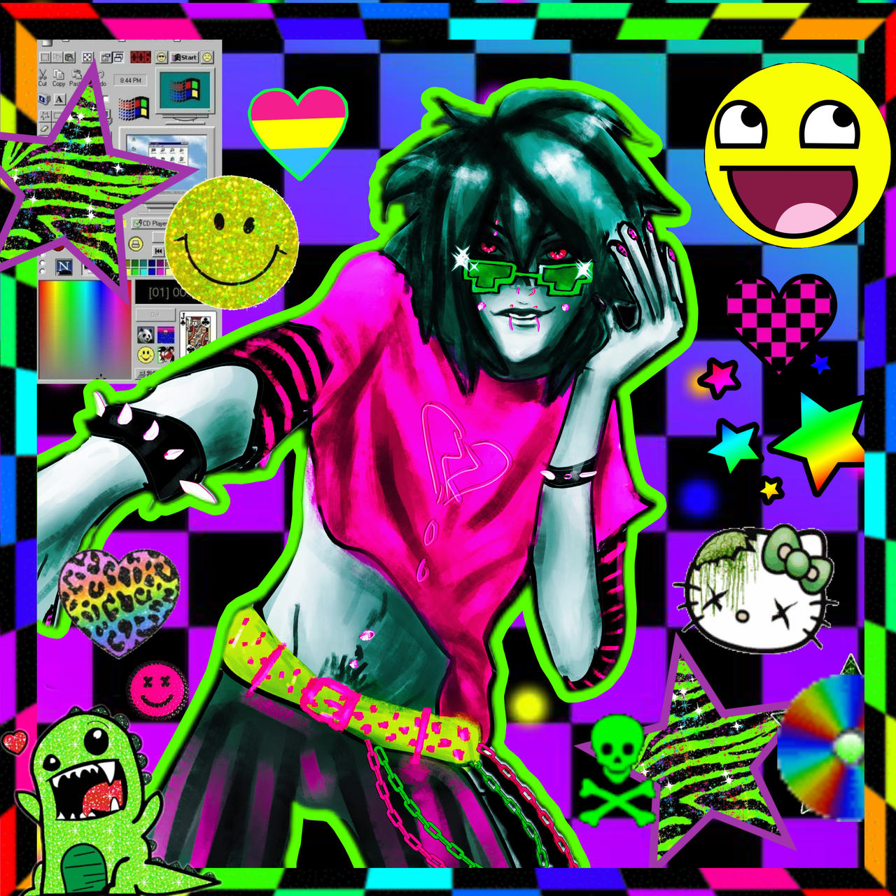 Anonymous Emo hey emo boy by l3atherm0uth on DeviantArt
