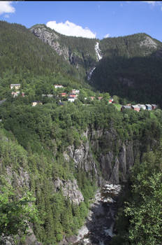 Rjukan houses