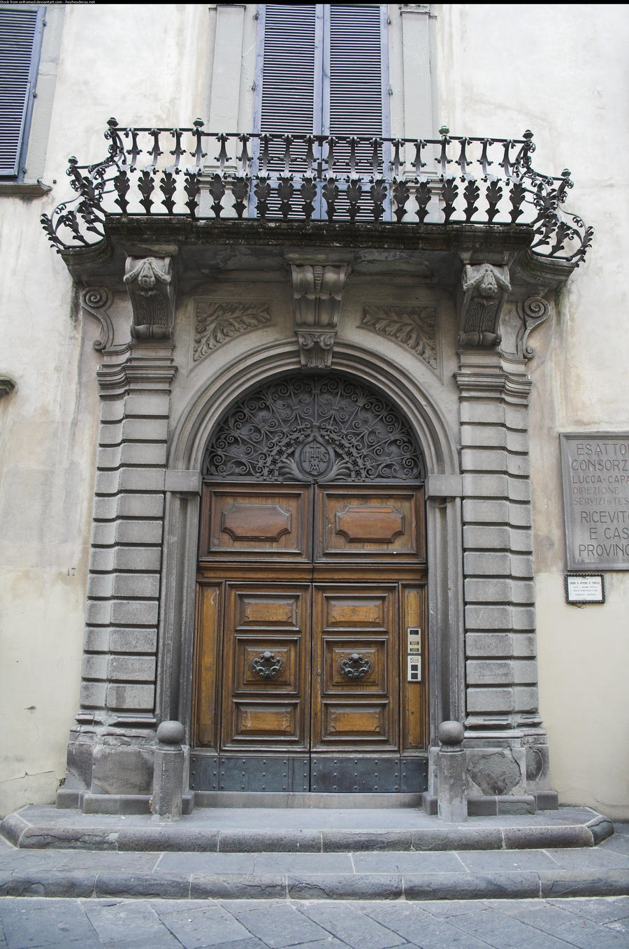 Door and balcony