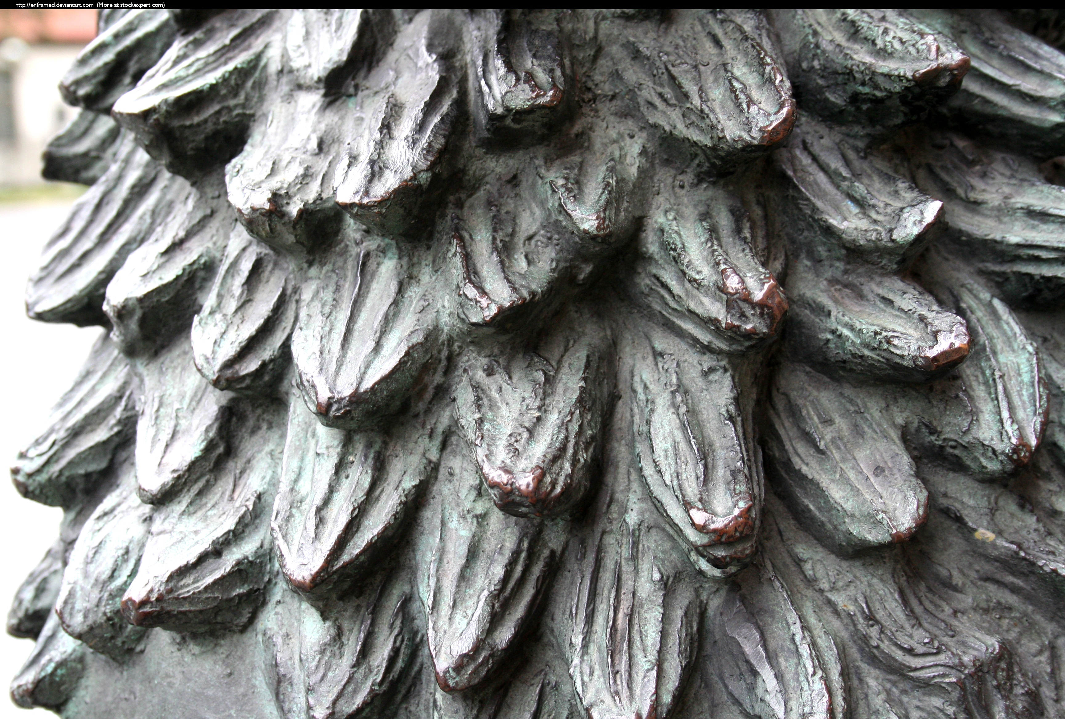 Detail of statue