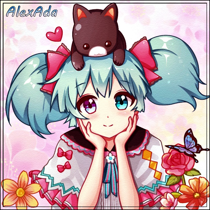 Cute anime girl profile picture sticker by xRebelYellx on DeviantArt