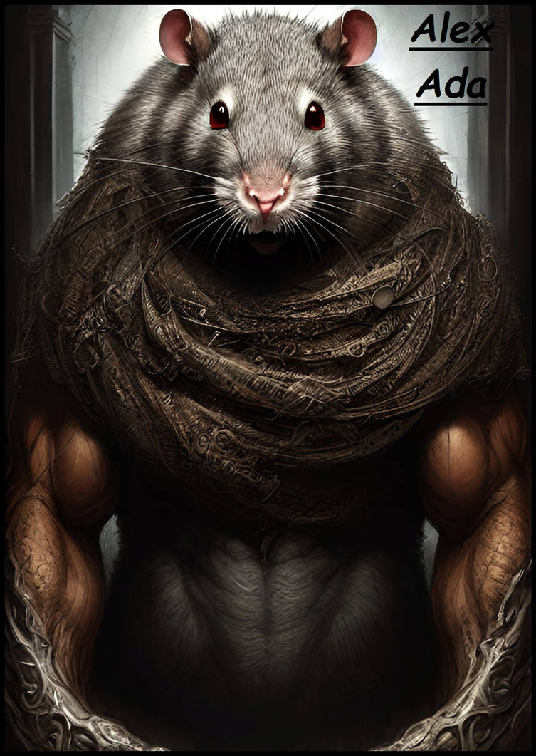 Strong Rasta Rat RatMuscleMan by alexada2786 on DeviantArt