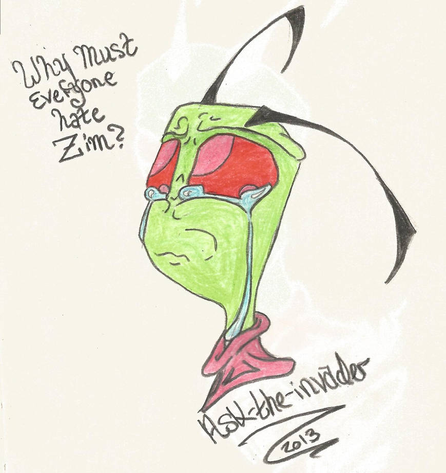 Invaders Crying Invaders Can Cry Too by Ask-The-Invader on DeviantArt