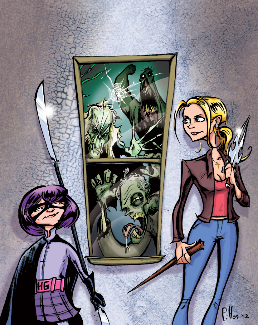 Hitgirl and Vampire Slayer