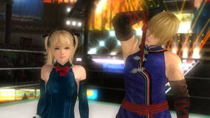 Marie Rose and Eliot - blue 'formal' costumes (8)
