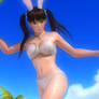 Leifang - white bunny bikini, Private Paradise -9