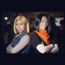 Android 17 and 18 Cosplay