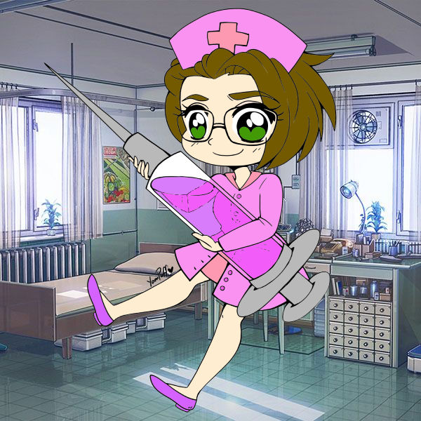 Chibi Nurse by Yampuff by SugarliciousPrismia on DeviantArt