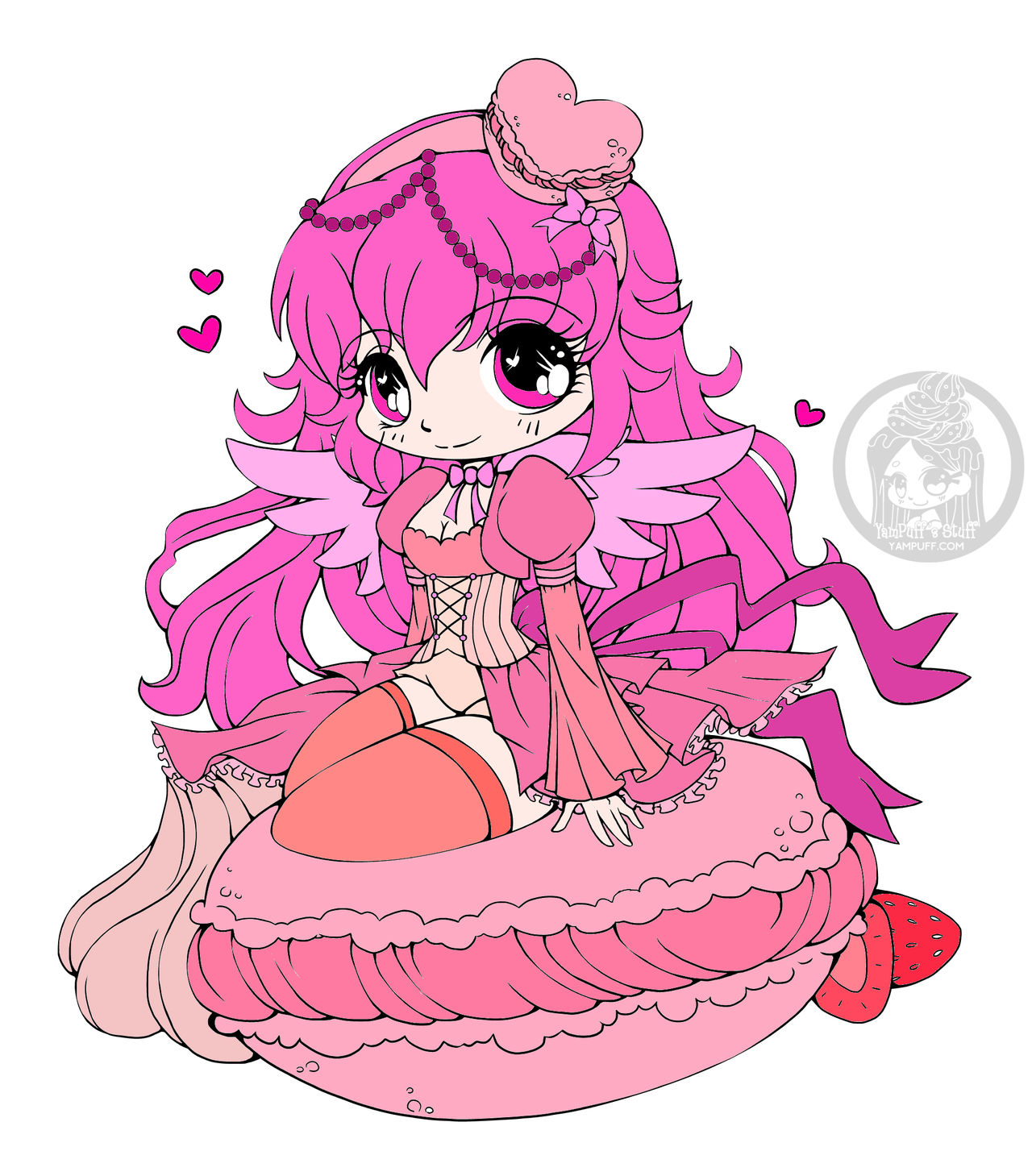 Macaroons Chibi Macaroon Chibi By Yampuff by SugarliciousPrismia on DeviantArt