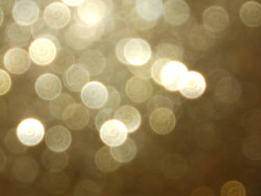 Gold Ornament Bokeh