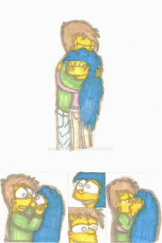 Homer And Marge - Happy Moment