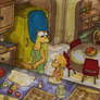 Marge and Lisa Baking