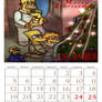 Simpsons Calendar December