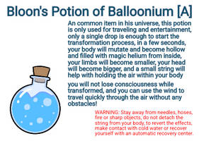 Bloon's Potion of Balloonium [A]