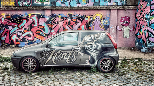 Fiat Punto Graffiti Style