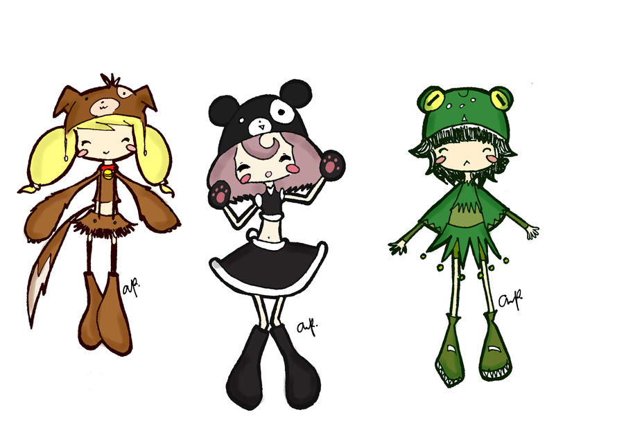 Animal Rails Girls Animal Girls by ap-crayola on DeviantArt