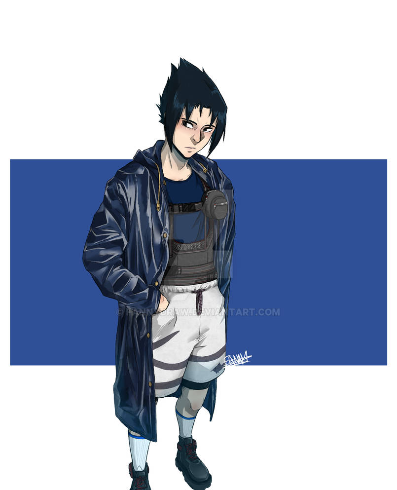 Sasuke outfit 2022 - Naruto by FannyDraw on DeviantArt