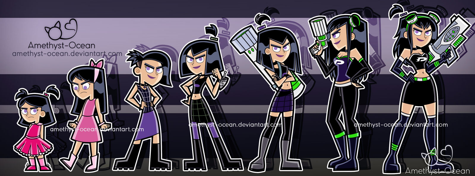 DP: Sam Growing Up by Amethyst-Ocean