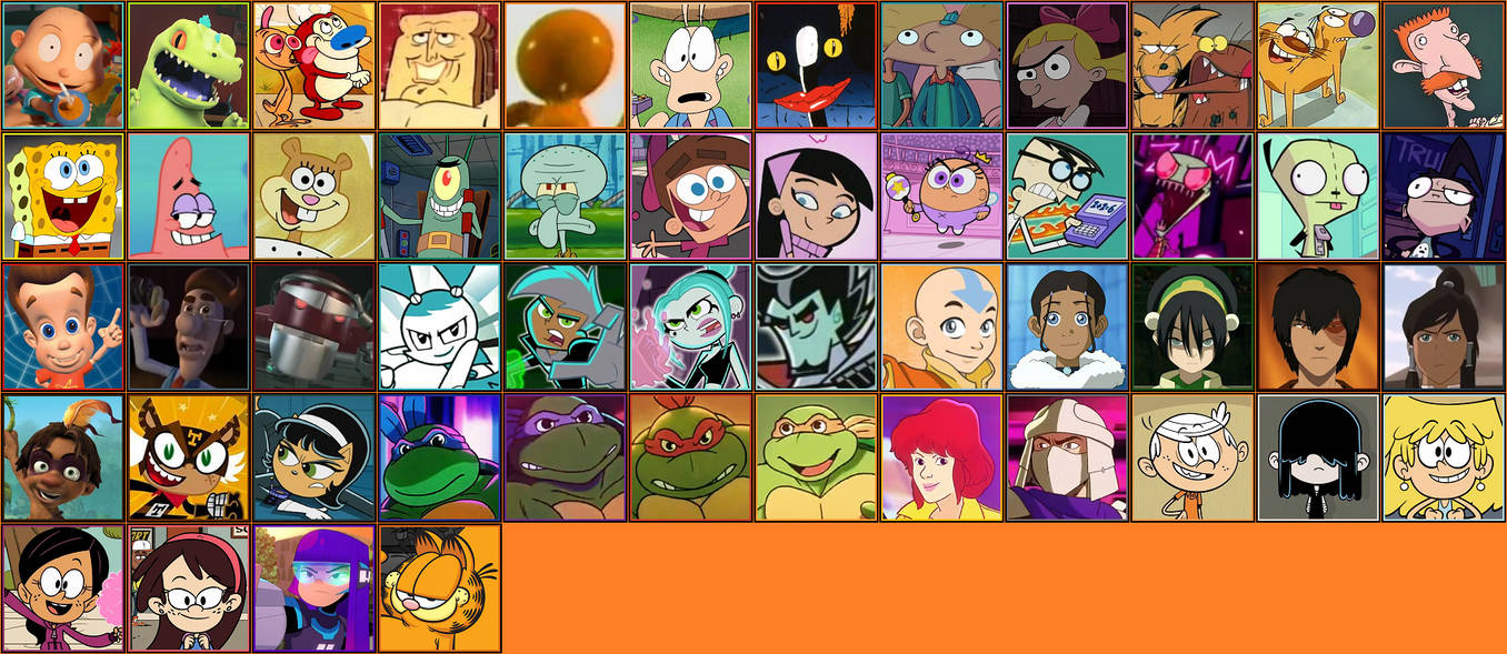 Nickelodeon AllStar Brawl (Ultimate Sized Roster) by CartoonAllStars