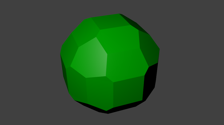 A 38-sided die