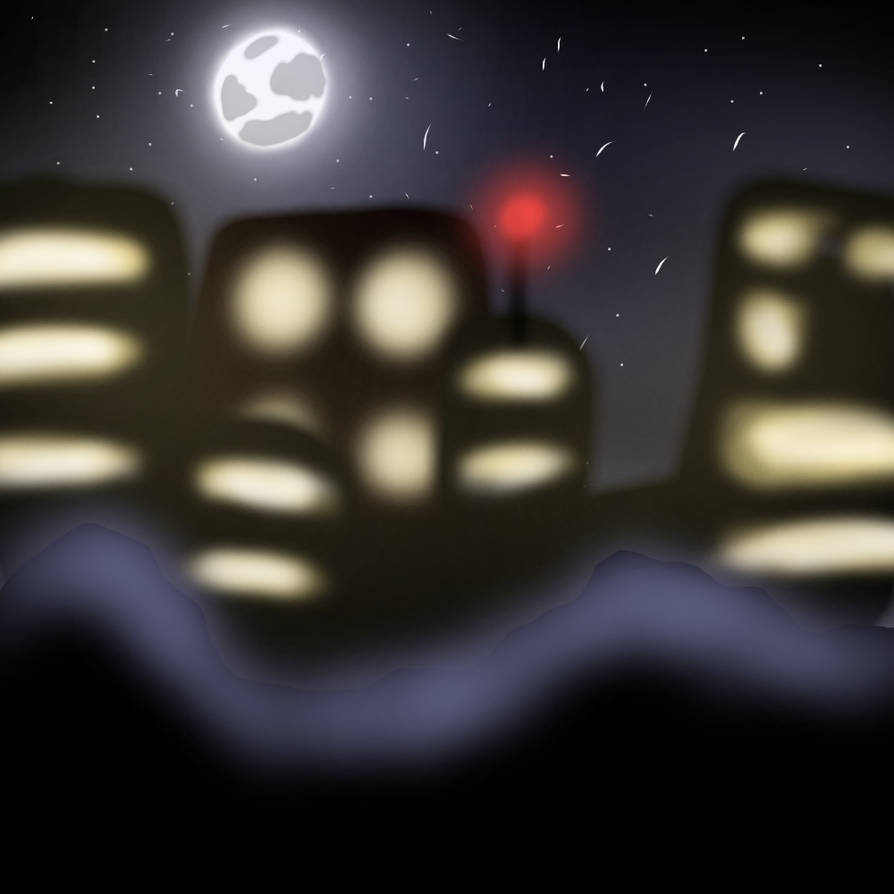 City at night by RandomAnimGuy on DeviantArt
