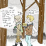 Hetalia: Canada and America and Syrup