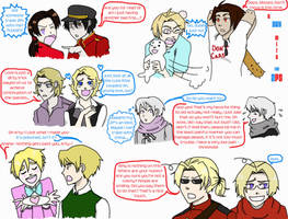 Hetalia: A Day With the 2Ps