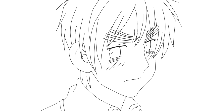 Hetalia-England Lineart