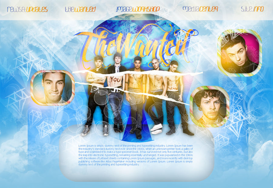 The Wanted Header