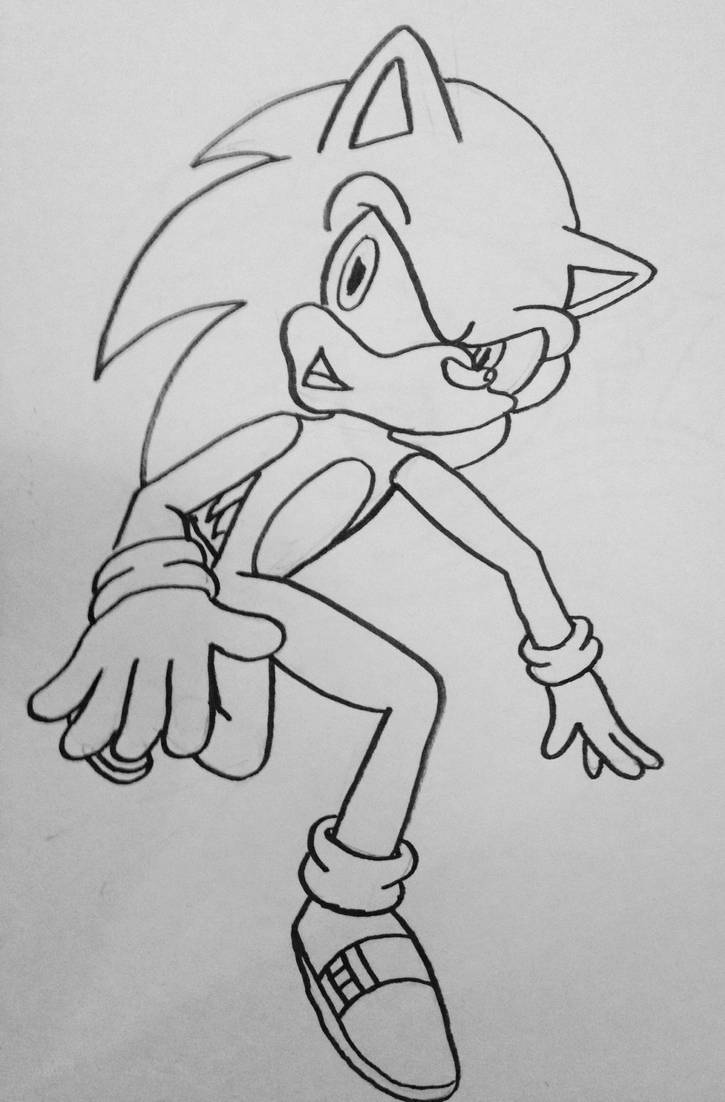 Vector Sonic Line Sonic Line art by Dogmasda on DeviantArt