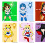 Chibi Sailor Moon Inner Scouts