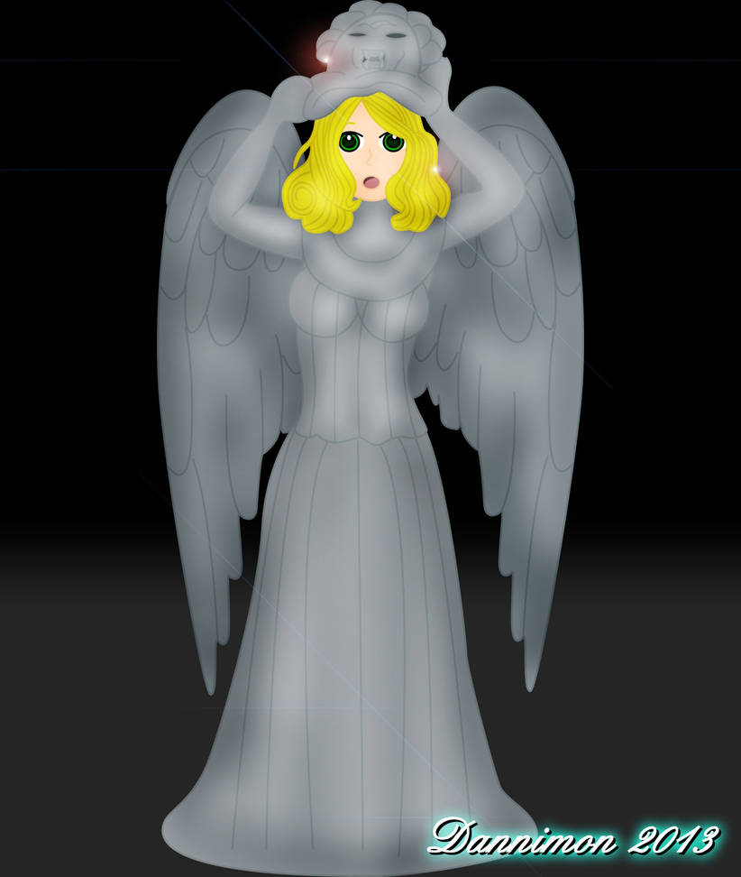 Stacie Becomes a Weeping Angel Stage 6 by DannimonDesigns