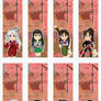 Chibi Inuyasha Bookmarks